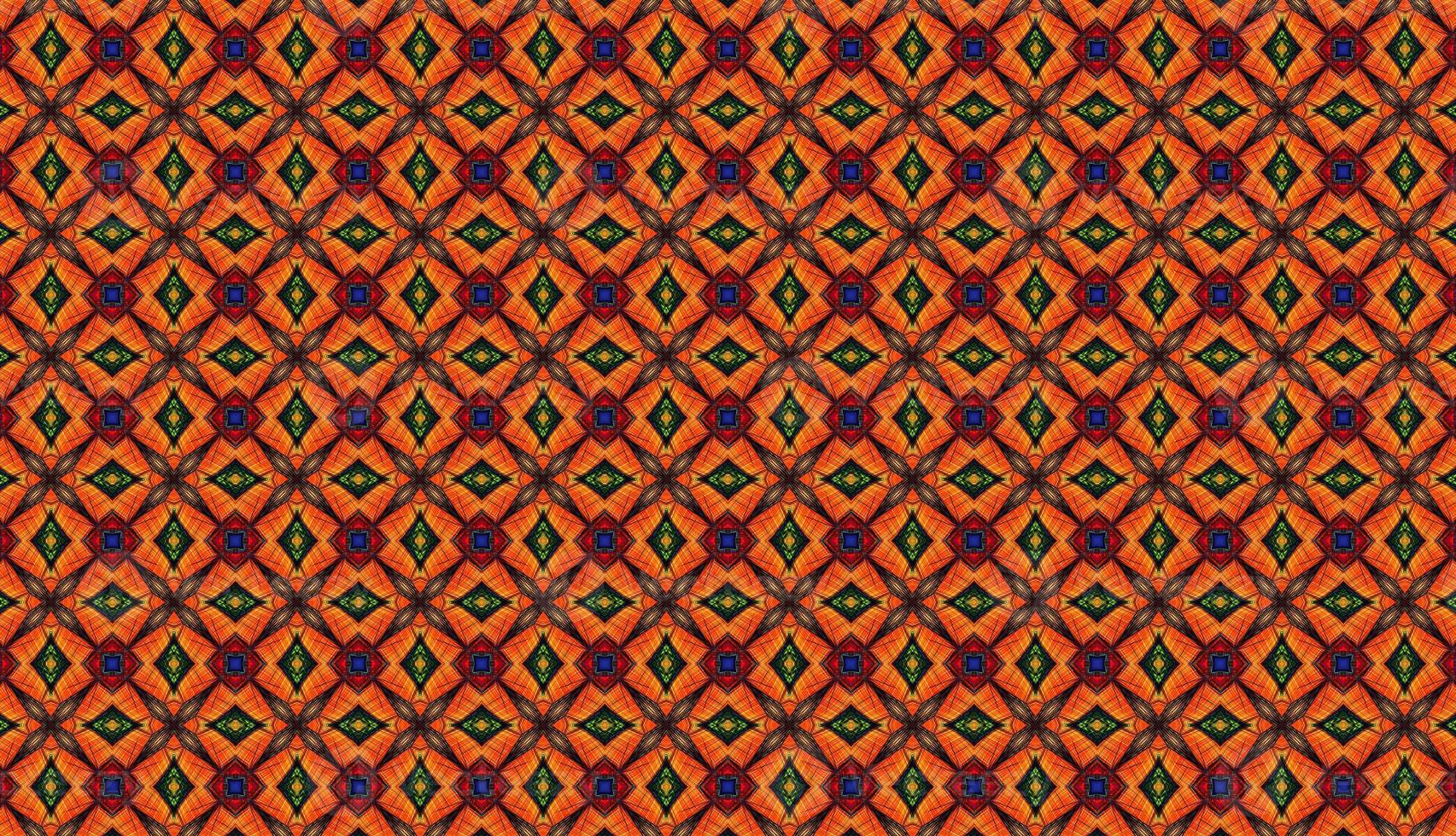 Pattern. Seamless abstract retro background design. Raster. multicolors High quality illustration photo