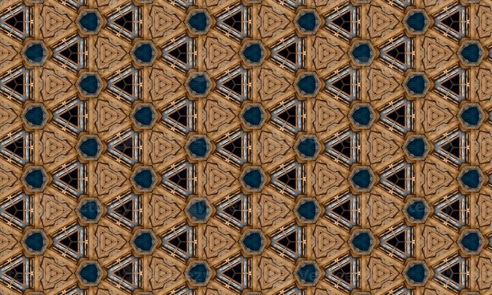 Multicolor mosaic pattern kaleidoscope. background, texture. High quality illustration photo