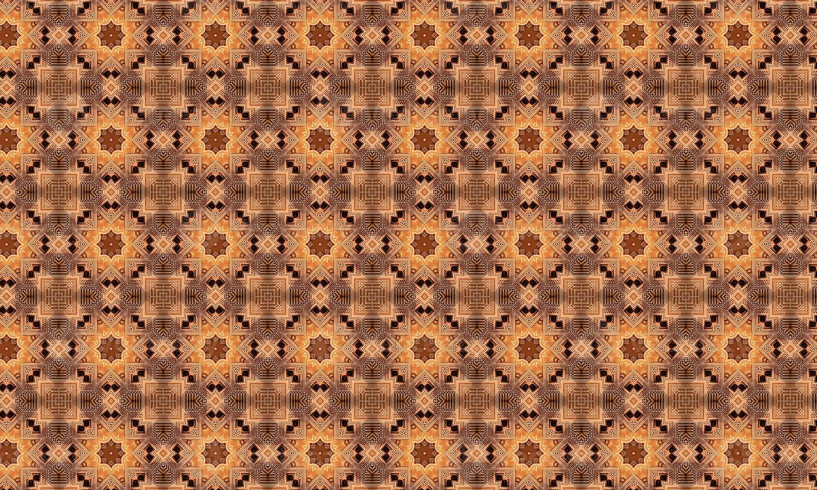 Trendy Seamless Pattern, Abstract Background. Tileable Geometric Grunge Repetitive Retro Background. Bizarre Art Illustration photo