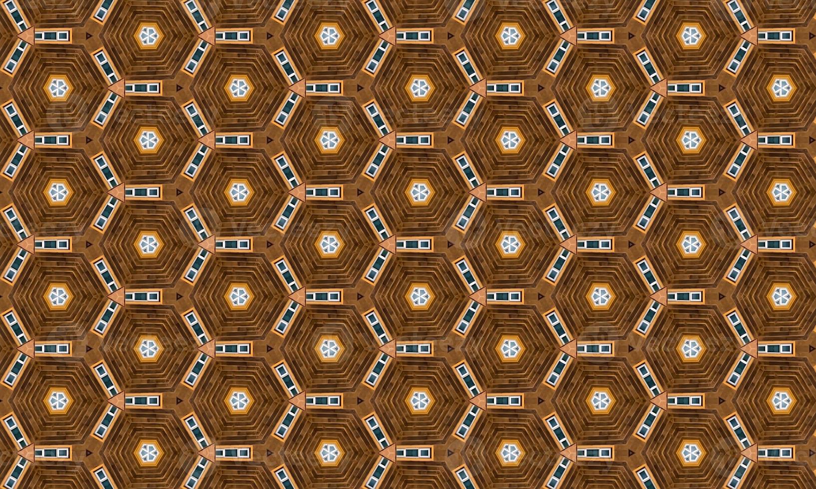 Multicolor mosaic pattern kaleidoscope. background, texture. High quality illustration photo