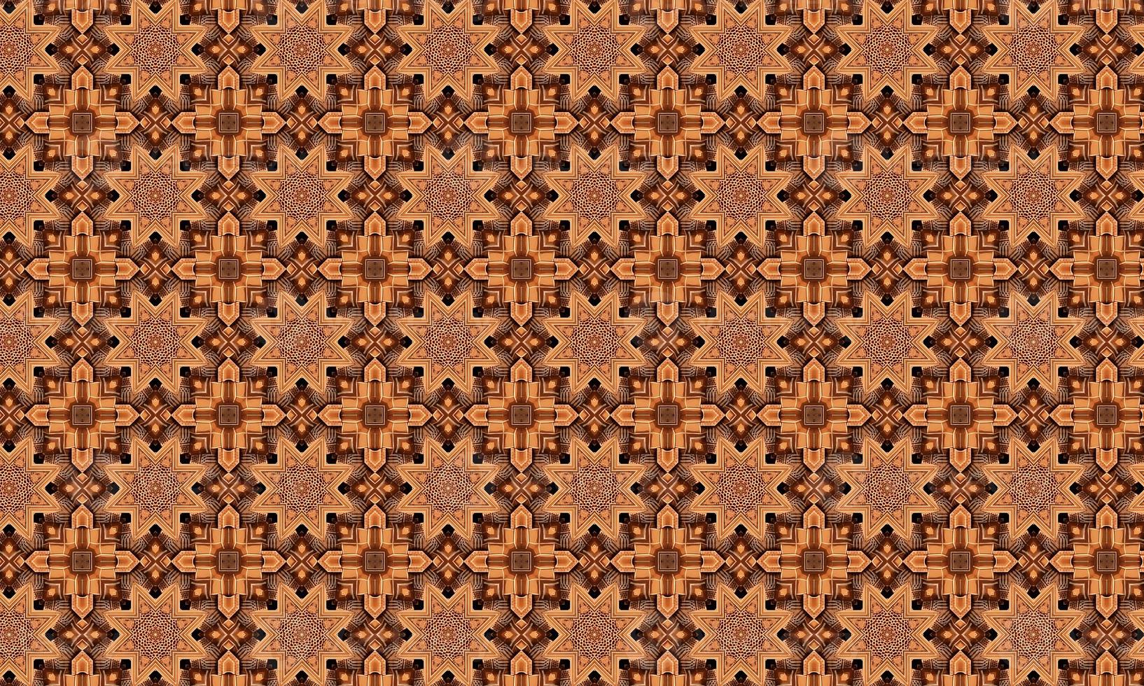 Trendy Seamless Pattern, Abstract Background. Tileable Geometric Grunge Repetitive Retro Background. Bizarre Art Illustration photo