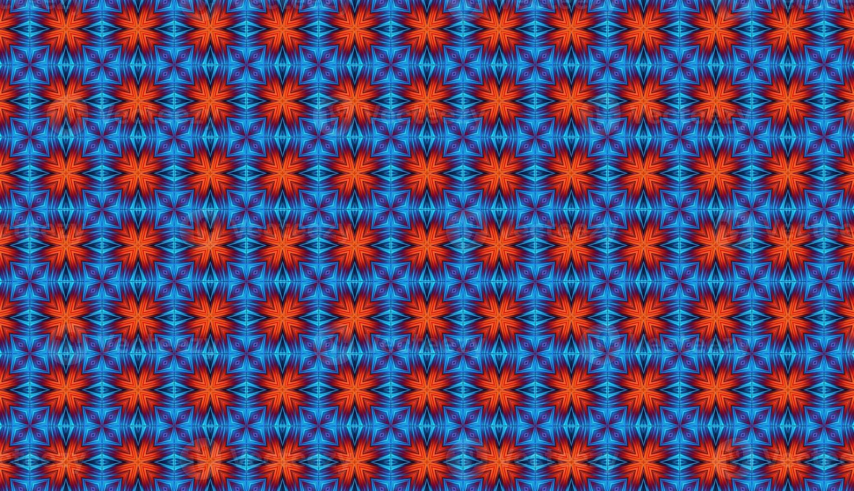 Pattern. Seamless abstract retro background design. Raster. multicolors High quality illustration photo