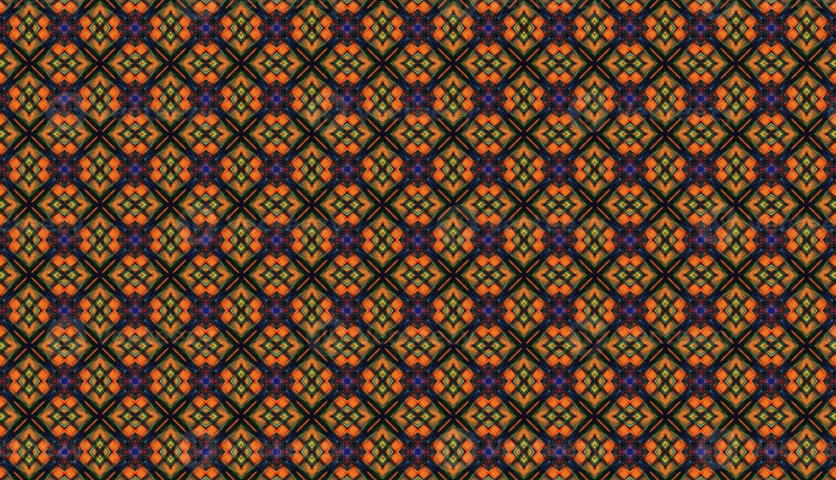 Pattern. Seamless abstract retro background design. Raster. multicolors High quality illustration photo