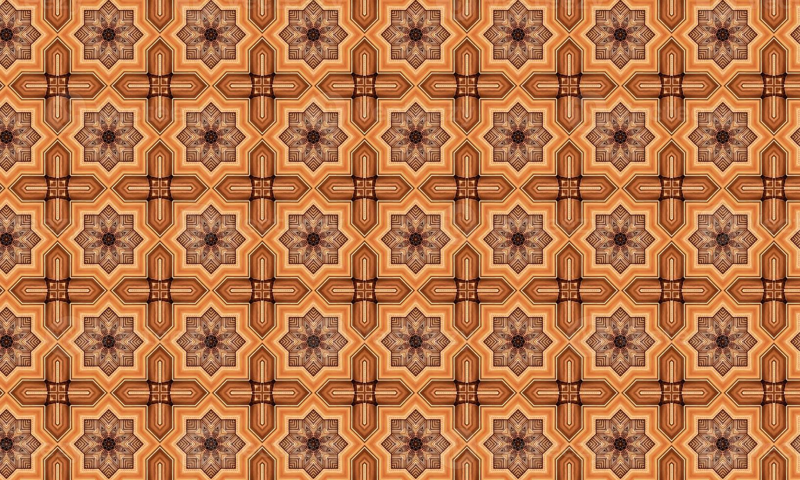 Trendy Seamless Pattern, Abstract Background. Tileable Geometric Grunge Repetitive Retro Background. Bizarre Art Illustration photo