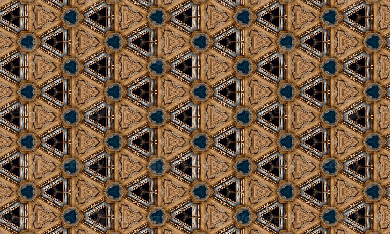 Multicolor mosaic pattern kaleidoscope. background, texture. High quality illustration photo
