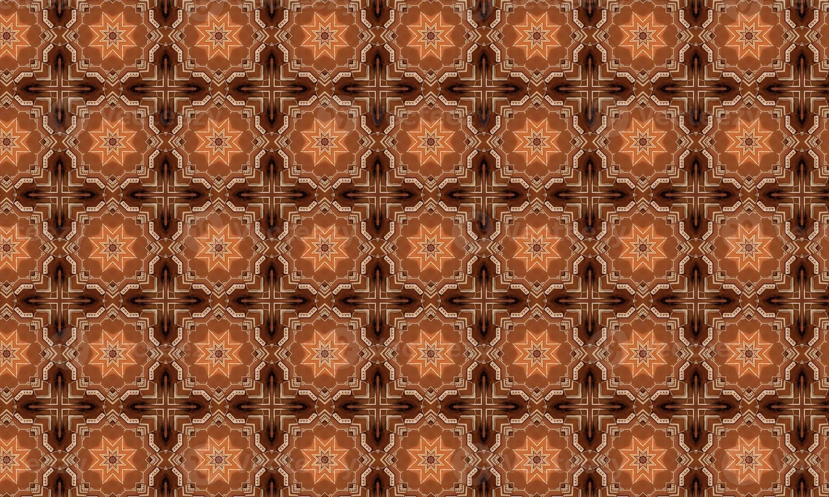 Trendy Seamless Pattern, Abstract Background. Tileable Geometric Grunge Repetitive Retro Background. Bizarre Art Illustration photo