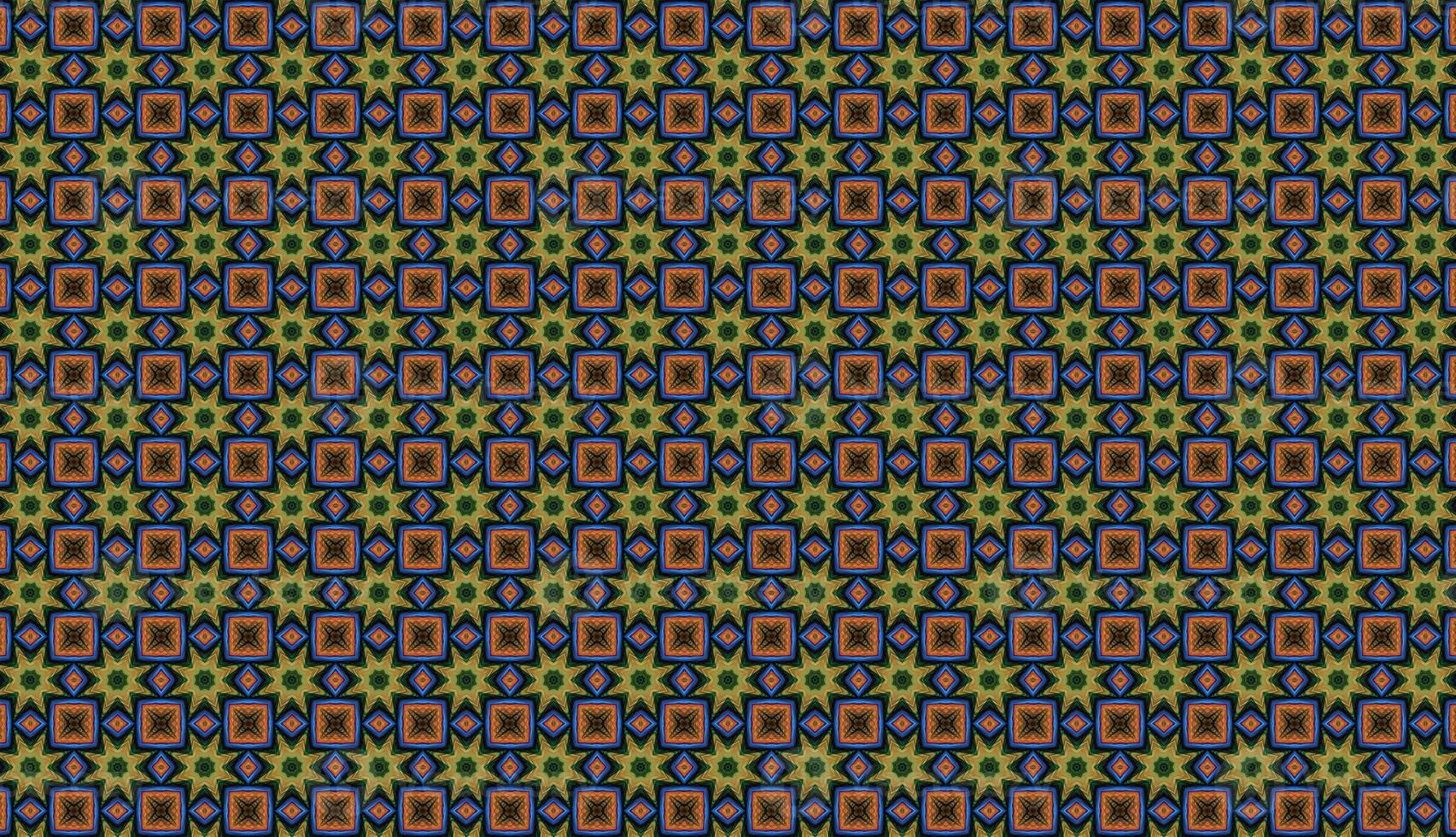 Trendy Seamless Pattern, Abstract Background. Tileable Geometric Grunge Repetitive Retro Background. Bizarre Art Illustration photo