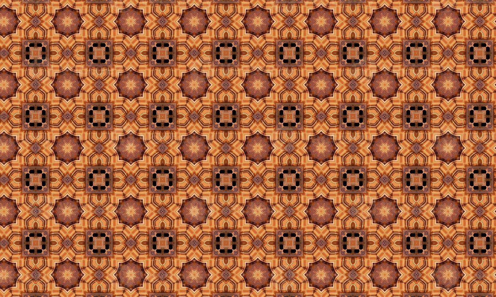 Trendy Seamless Pattern, Abstract Background. Tileable Geometric Grunge Repetitive Retro Background. Bizarre Art Illustration photo