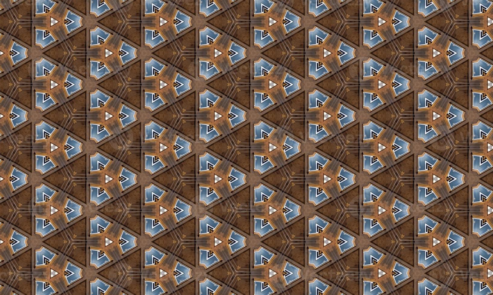 Multicolor mosaic pattern kaleidoscope. background, texture. High quality illustration photo
