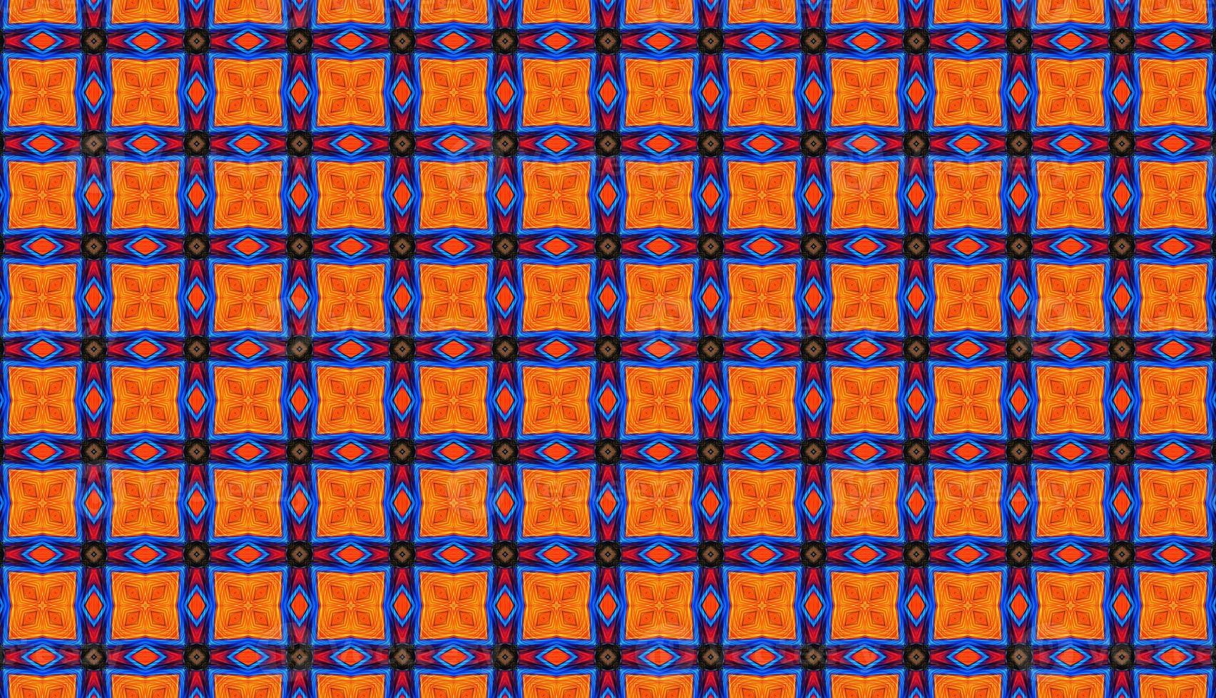 Pattern. Seamless abstract retro background design. Raster. multicolors High quality illustration photo