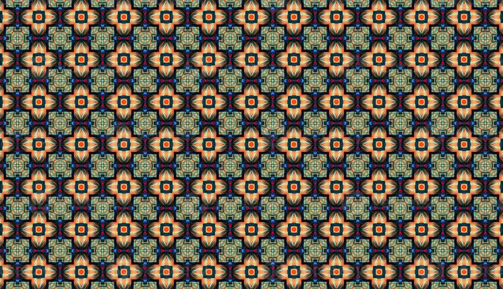 Pattern. Seamless abstract retro background design. Raster. multicolors High quality illustration photo