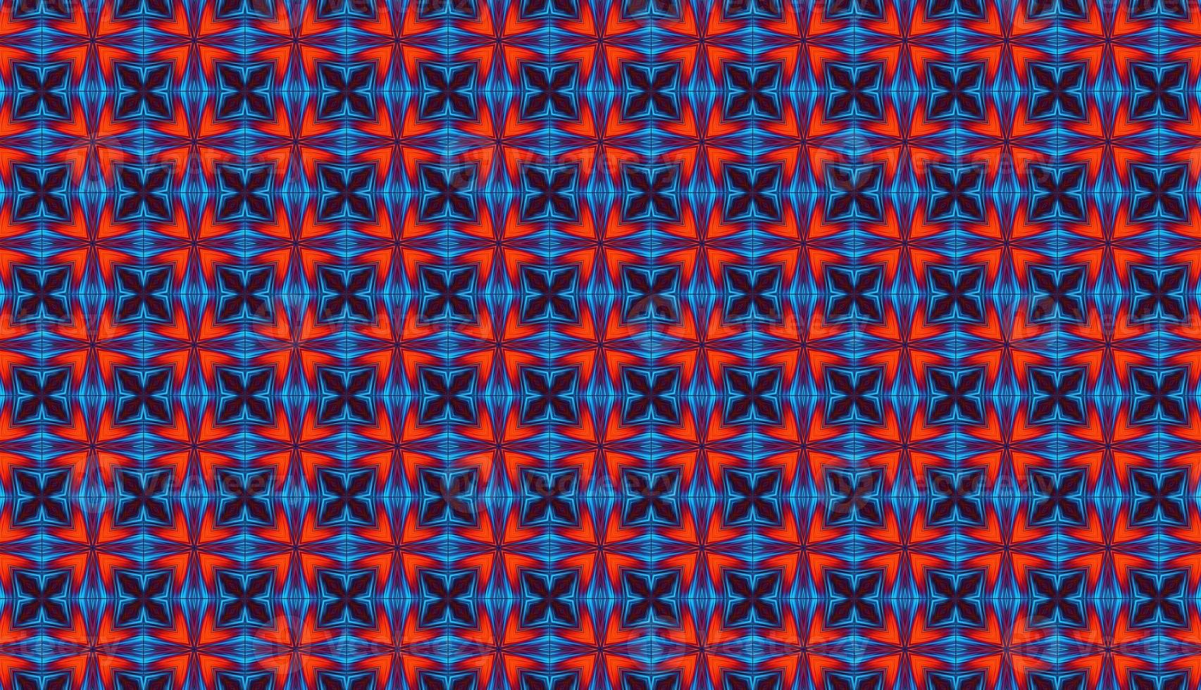Pattern. Seamless abstract retro background design. Raster. multicolors High quality illustration photo