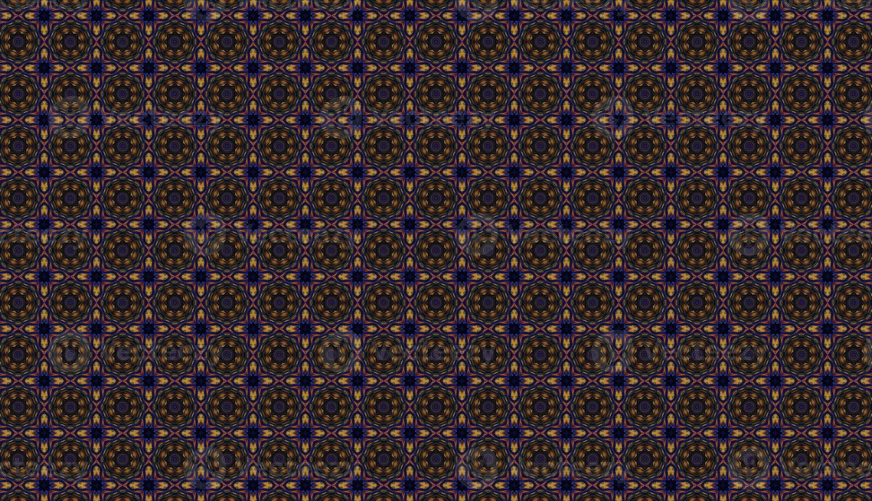 Trendy Seamless Pattern, Abstract Background. Tileable Geometric Grunge Repetitive Retro Background. Bizarre Art Illustration photo