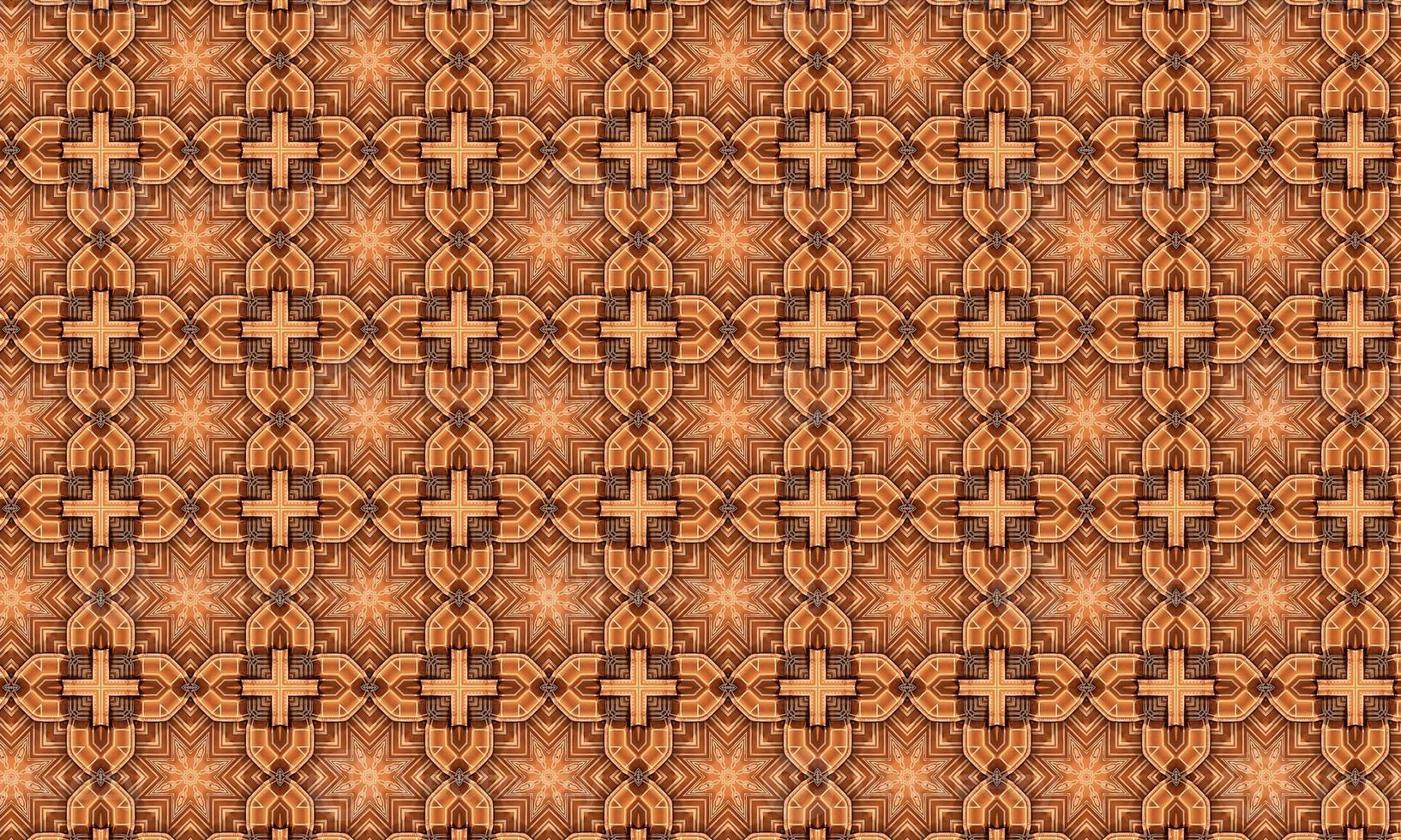 Trendy Seamless Pattern, Abstract Background. Tileable Geometric Grunge Repetitive Retro Background. Bizarre Art Illustration photo