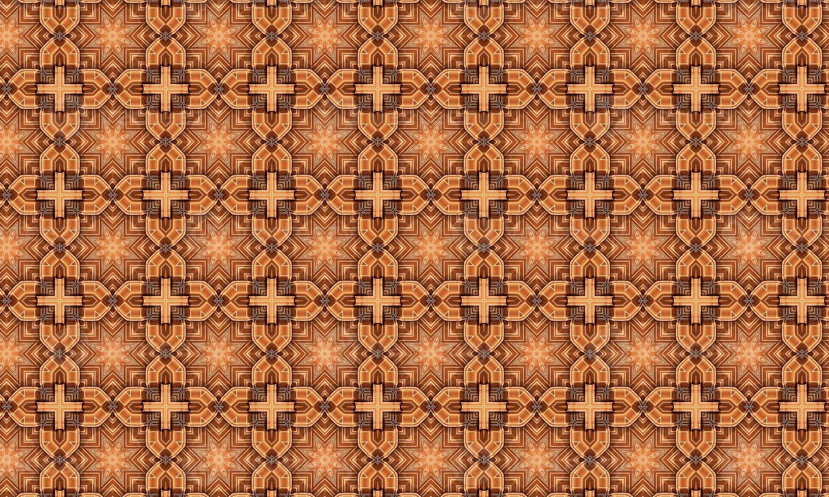 Trendy Seamless Pattern, Abstract Background. Tileable Geometric Grunge Repetitive Retro Background. Bizarre Art Illustration photo