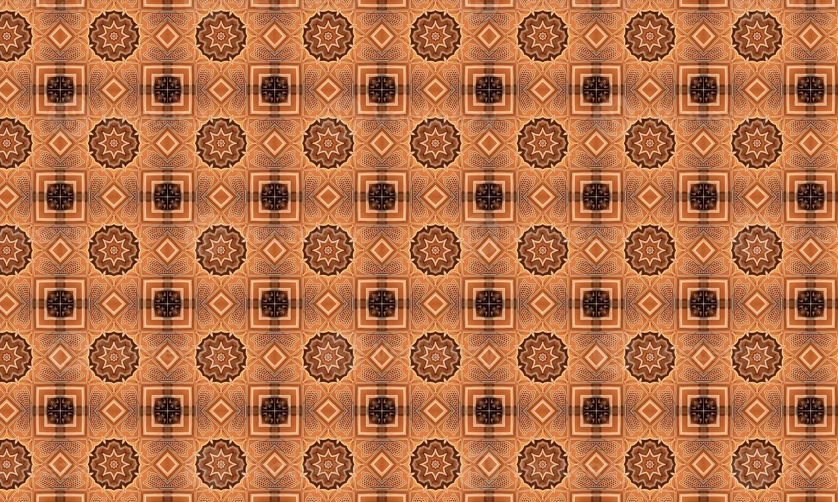 Trendy Seamless Pattern, Abstract Background. Tileable Geometric Grunge Repetitive Retro Background. Bizarre Art Illustration photo
