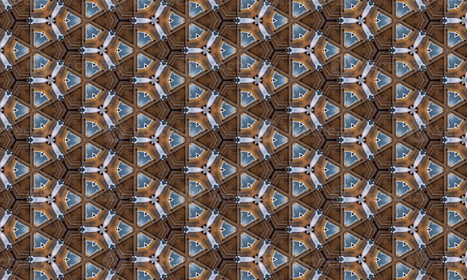 Multicolor mosaic pattern kaleidoscope. background, texture. High quality illustration photo