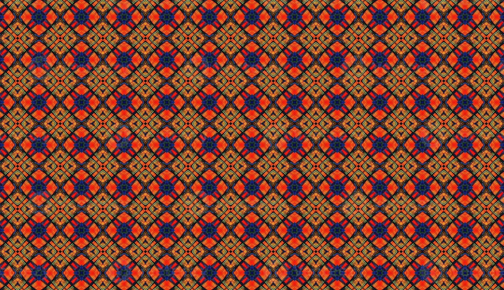 Pattern. Seamless abstract retro background design. Raster. multicolors High quality illustration photo