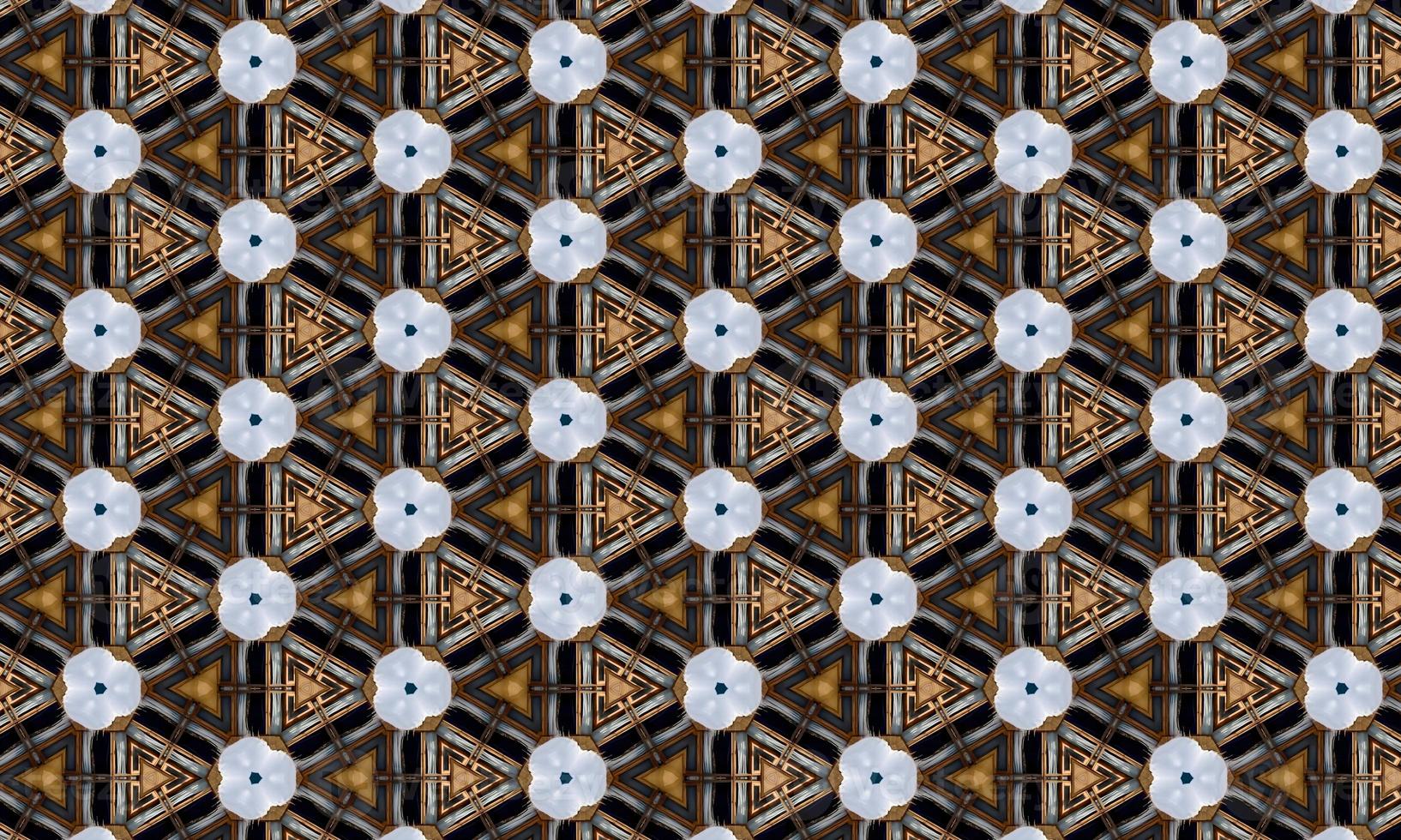Multicolor mosaic pattern kaleidoscope. background, texture. High quality illustration photo