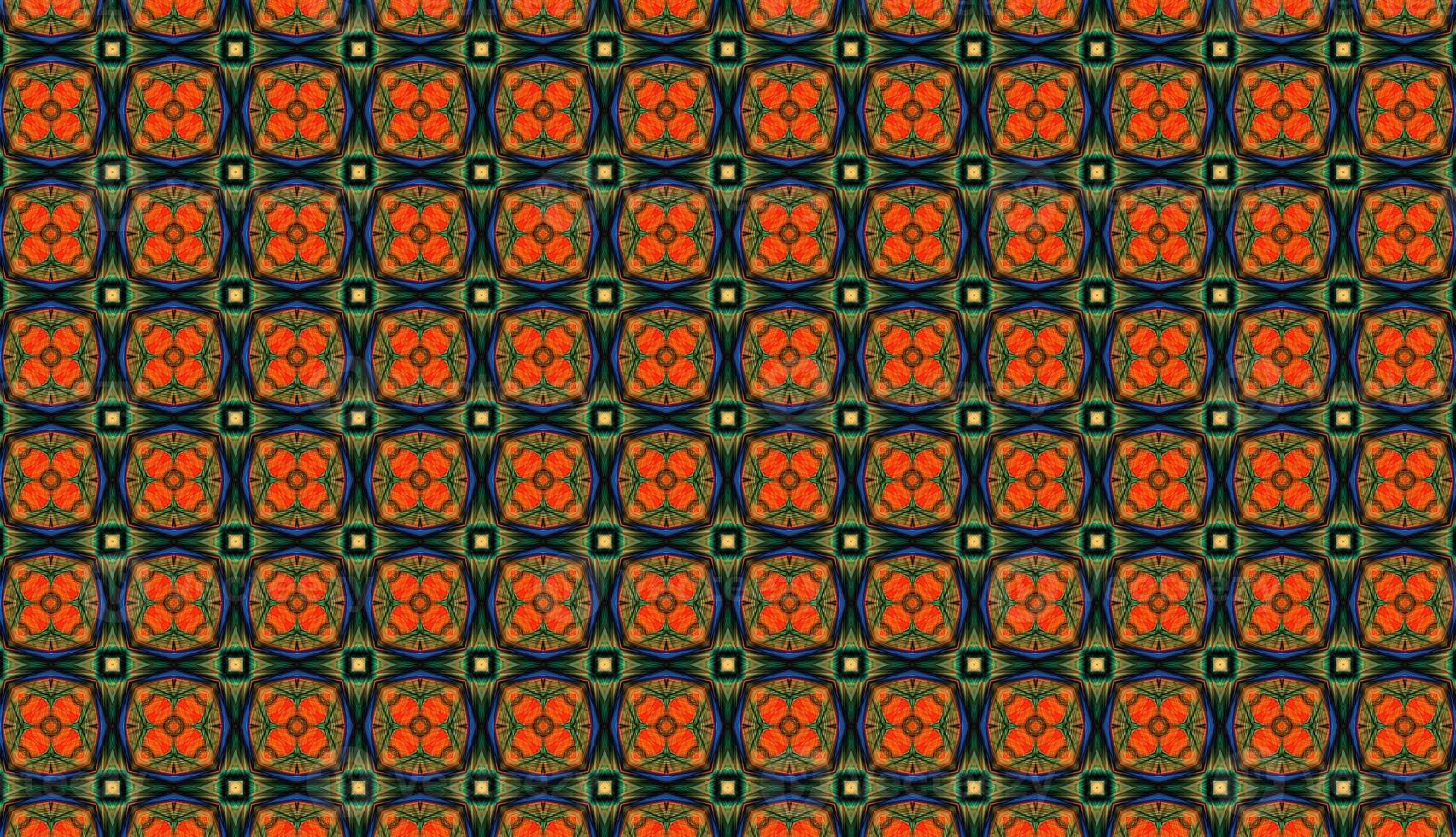 Pattern. Seamless abstract retro background design. Raster. multicolors High quality illustration photo