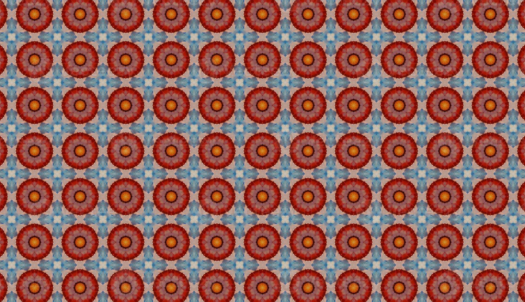 Trendy Seamless Pattern, Abstract Background. Tileable Geometric Grunge Repetitive Retro Background. Bizarre Art Illustration photo