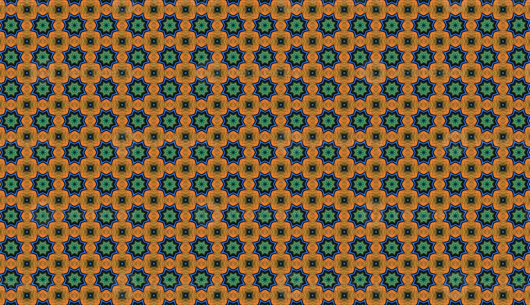 Trendy Seamless Pattern, Abstract Background. Tileable Geometric Grunge Repetitive Retro Background. Bizarre Art Illustration photo