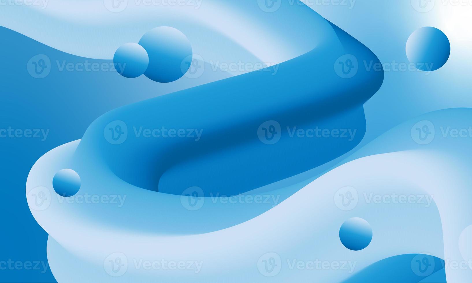 Abstract background. Blue template for a website, text, landing page, presentation. Beautiful gradient. photo