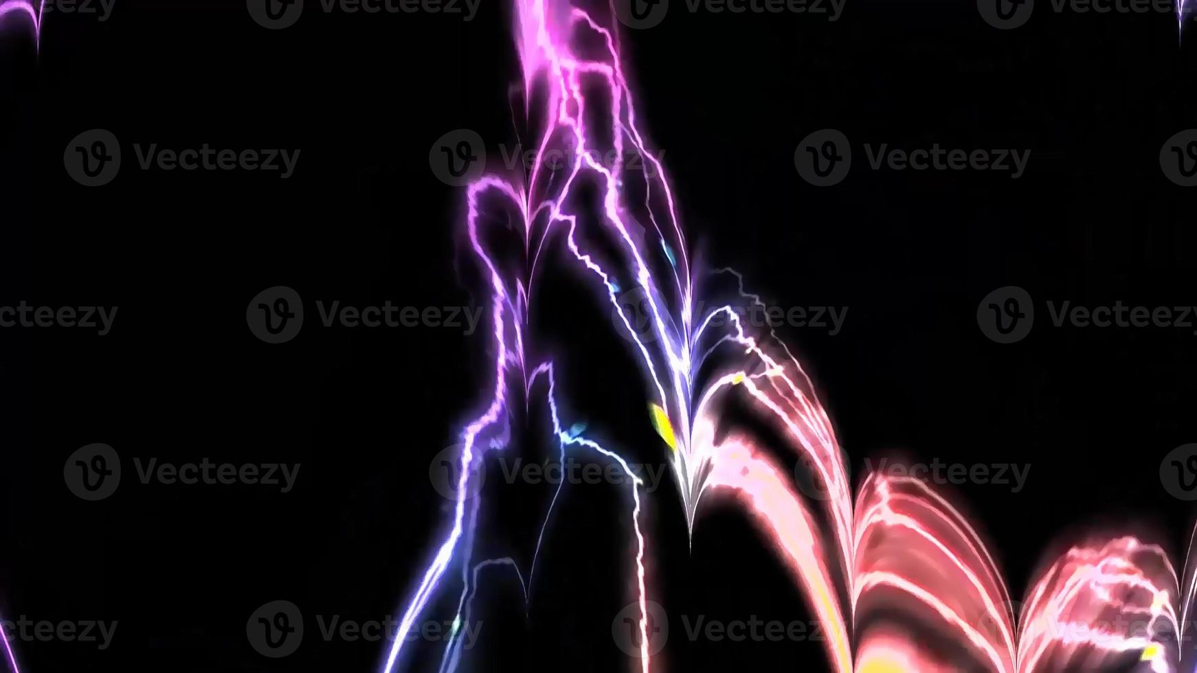 Lighting Electric Background Digital Illustration photo