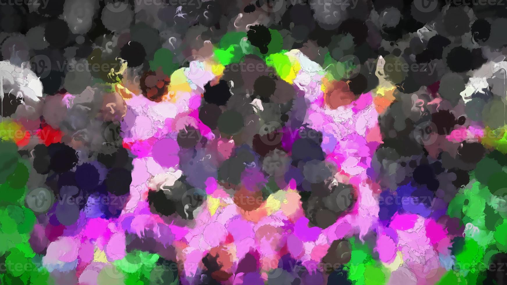 Digital Illustration Vibrant Abstract Energetic Background photo