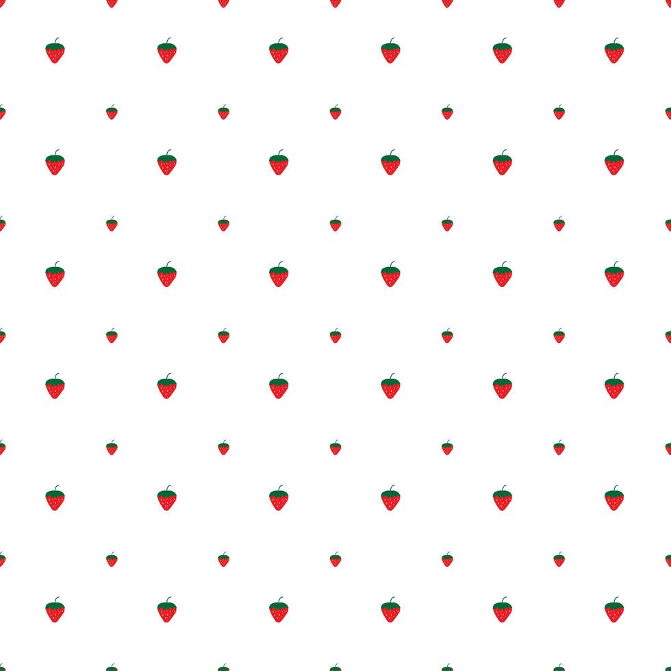 strawberry seamless background photo