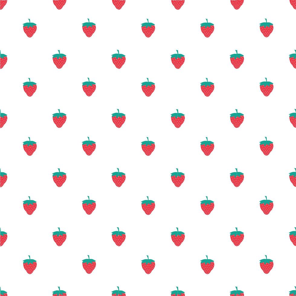 strawberry seamless background photo