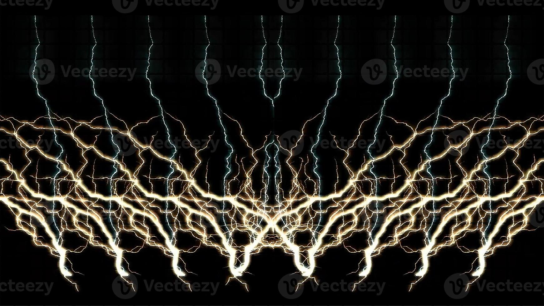 Digital Rendering Lighting Strike Electric Background photo