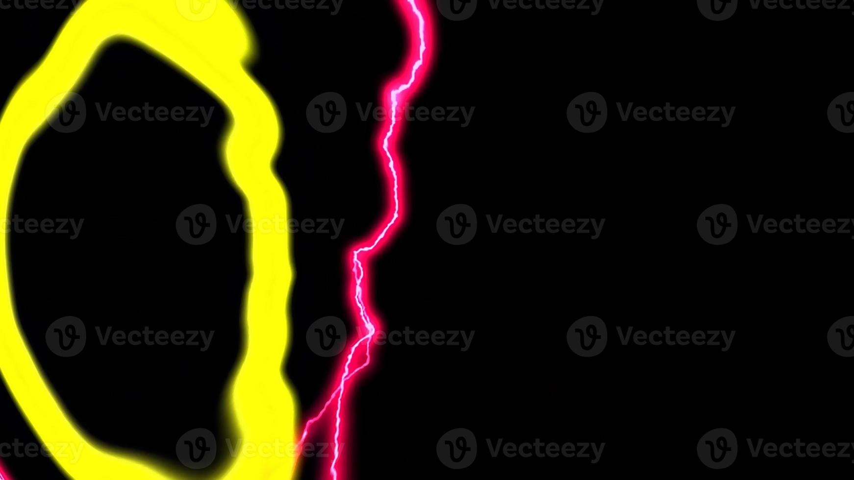 Lighting Electric Background Digital Illustration photo