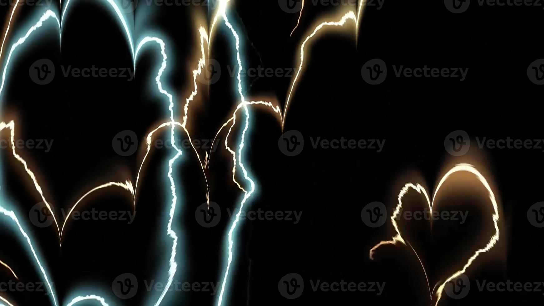 Lighting Electric Background Digital Illustration photo