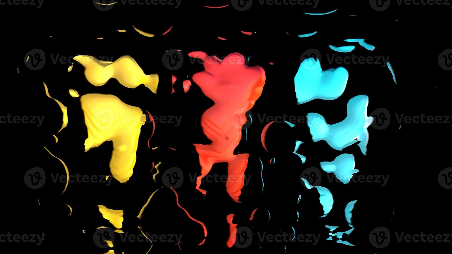 Abstract Liquid Background Digital Rendering photo