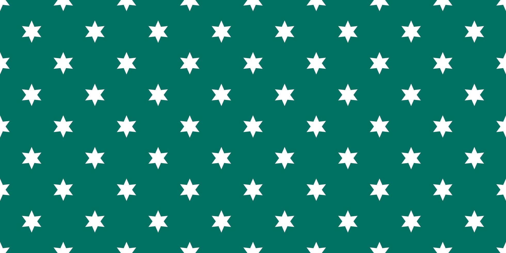 pattern of white stars on a green background photo