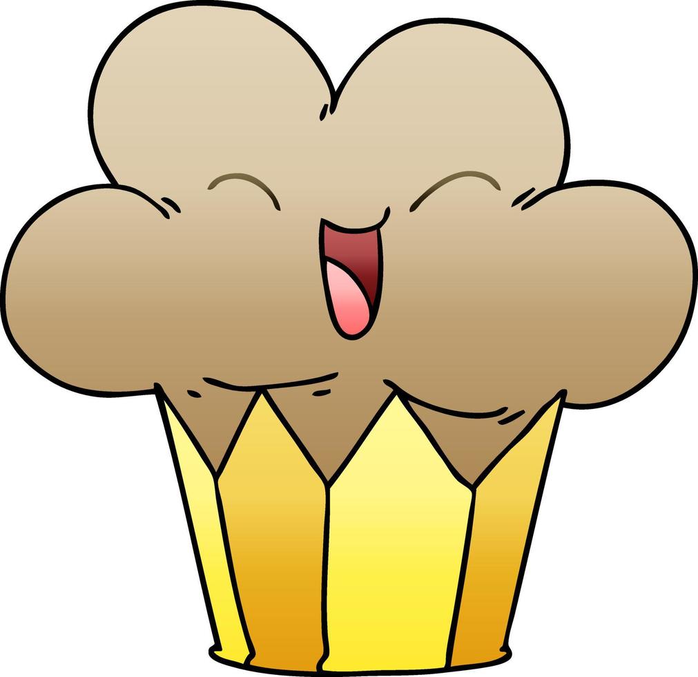 cupcake feliz de dibujos animados sombreado degradado peculiar 10543094 Vector en Vecteezy cupcake feliz de dibujos animados sombreado degradado peculiar 10543094 Vector en Vecteezy