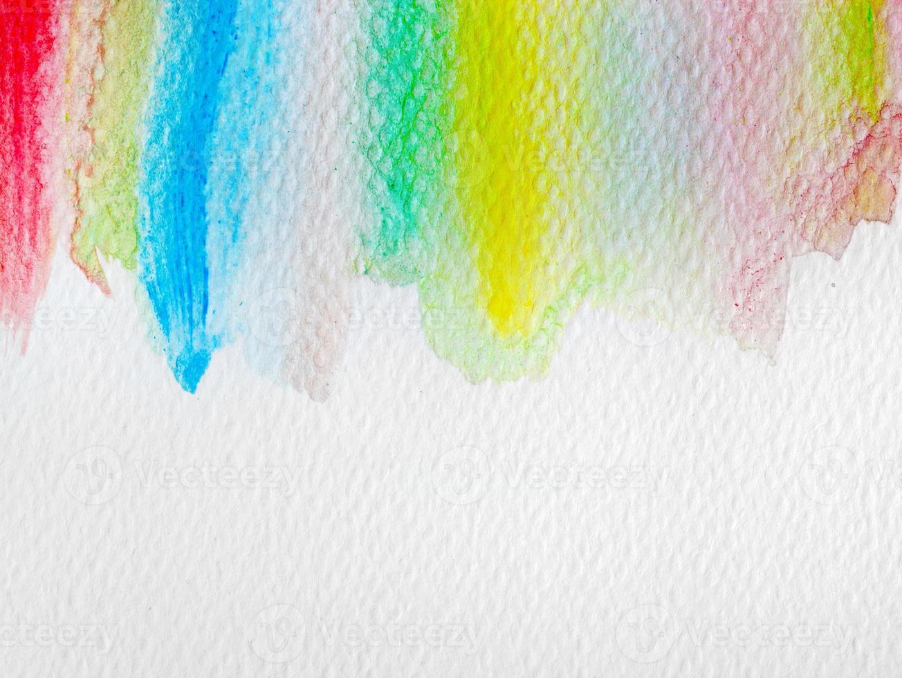 Colorful stripes watercolor paint on canvas. Super high resolution and quality background photo