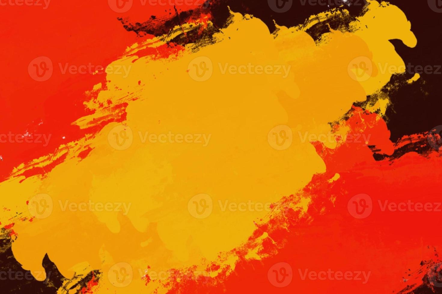 Abstract background paint color yellow red brown black on wall, Template Design graphic computer for paper art web mobile applications cover card infographic banner social media wallpaper photo