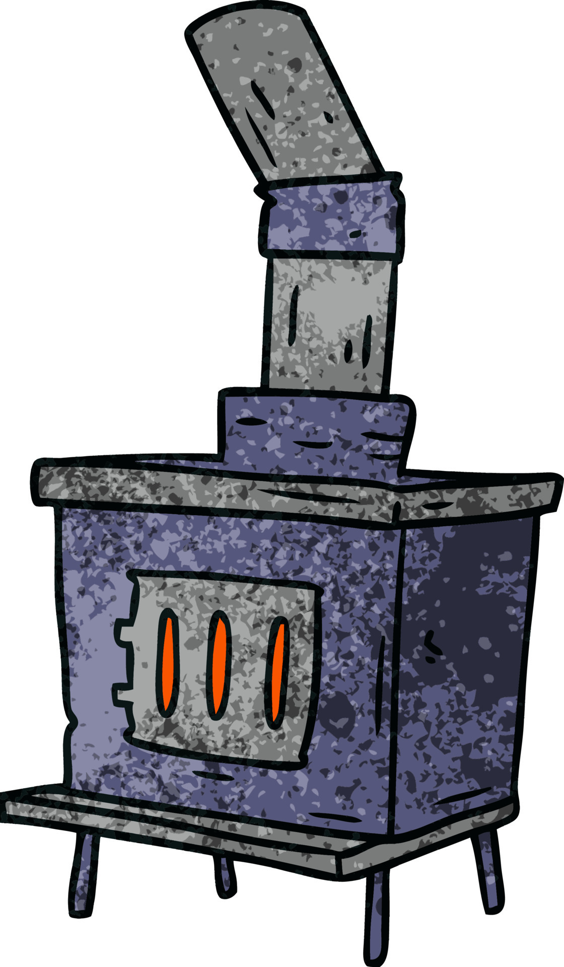 textured cartoon doodle of a house furnace 10545309 Vector Art at Vecteezy