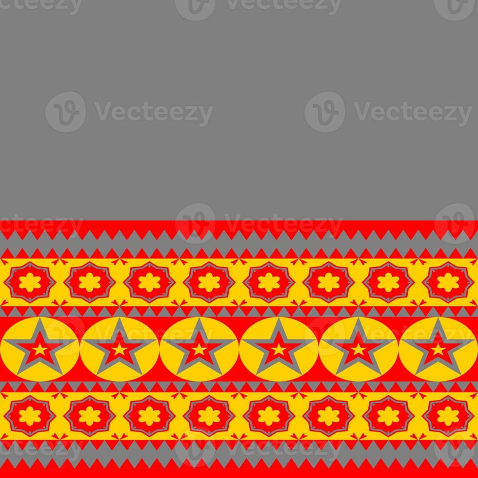 gray star pattern fabric photo