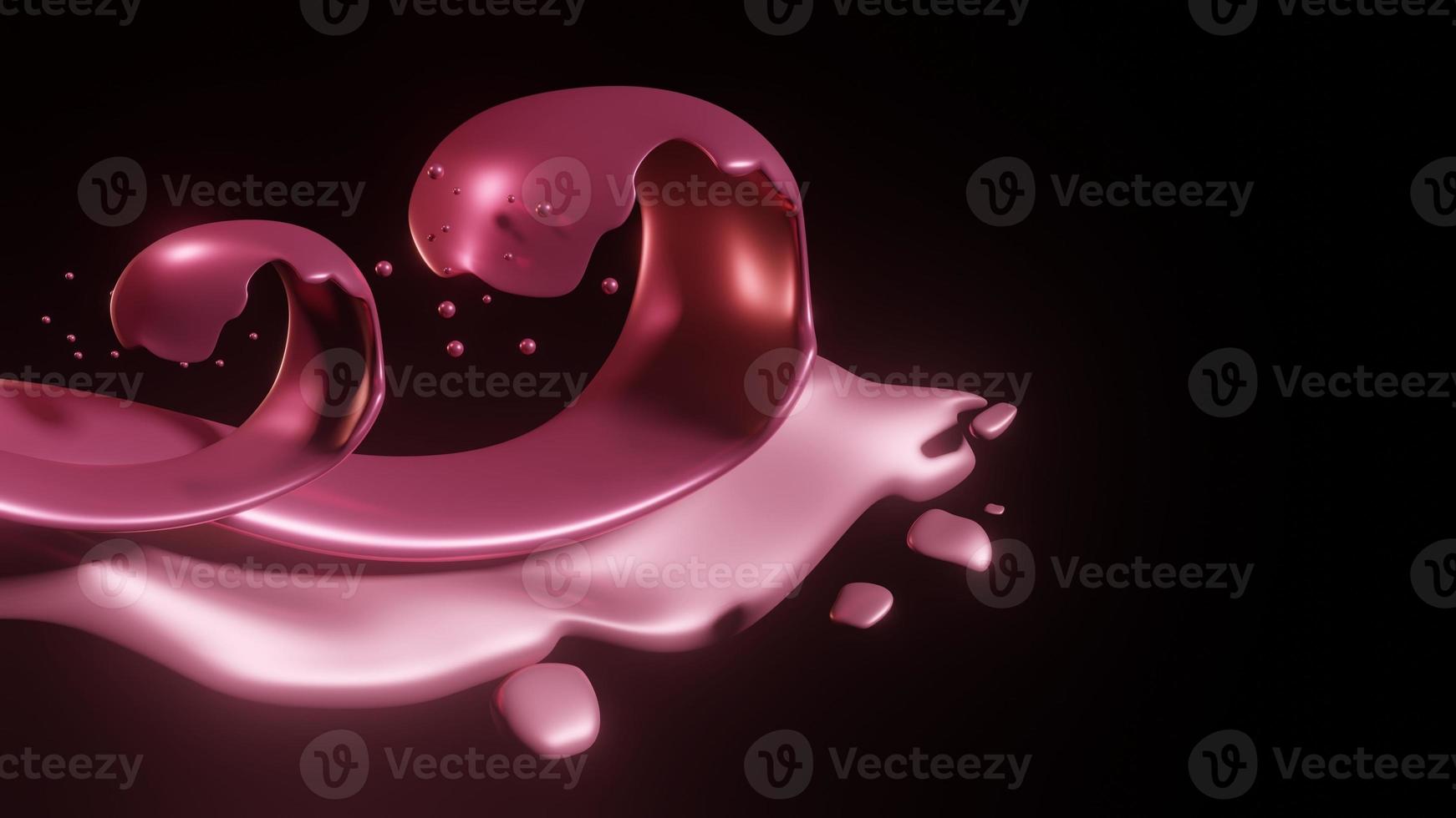 3D Abstract background photo