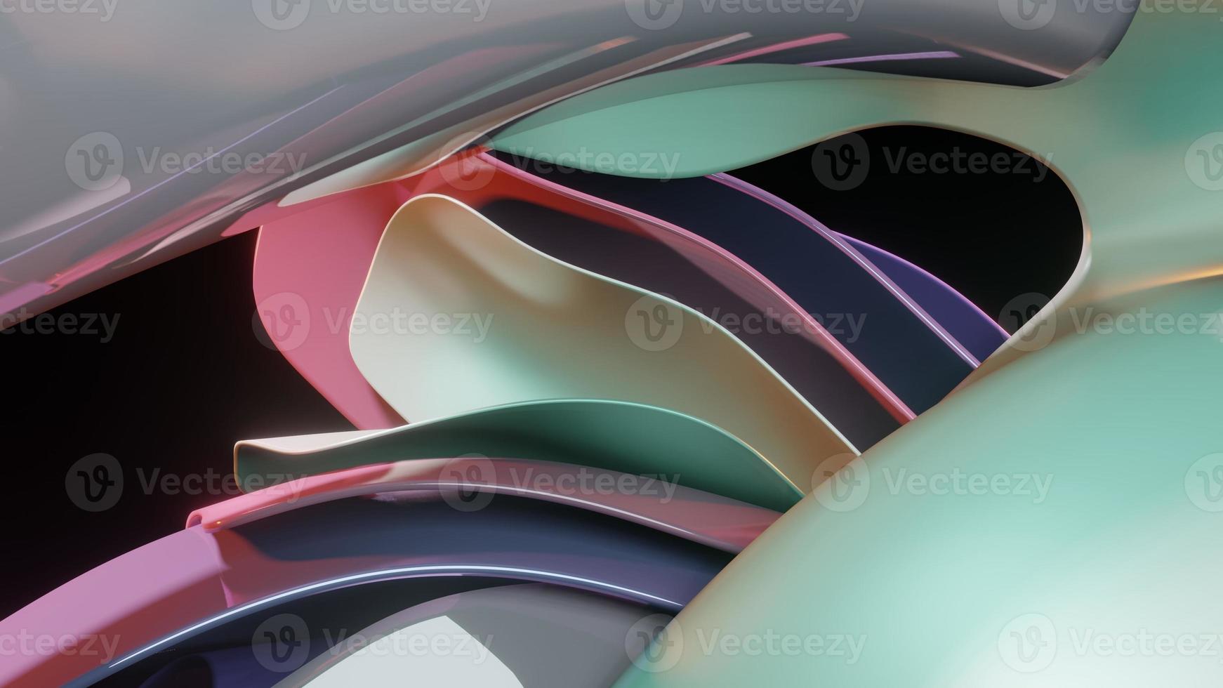 3D Abstract background photo