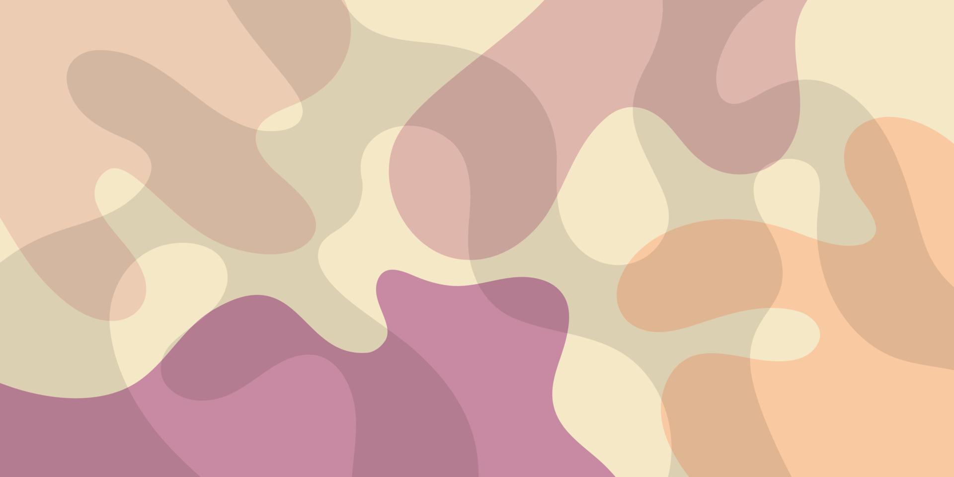 concepto de patrón de onda de color pastel amarillo marrón de fondo abstracto para banner de plantilla de papel tapiz vector