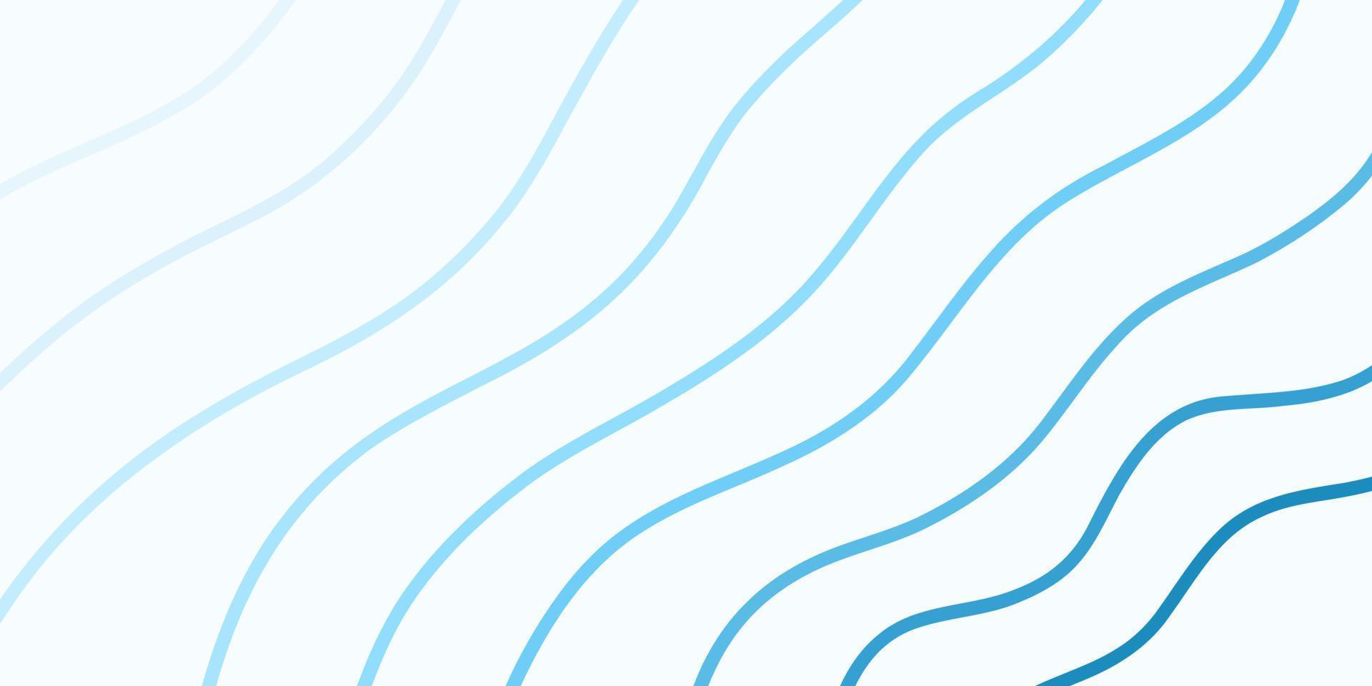 concepto de patrón de onda azul de línea de fondo abstracto para banner de plantilla de papel tapiz vector