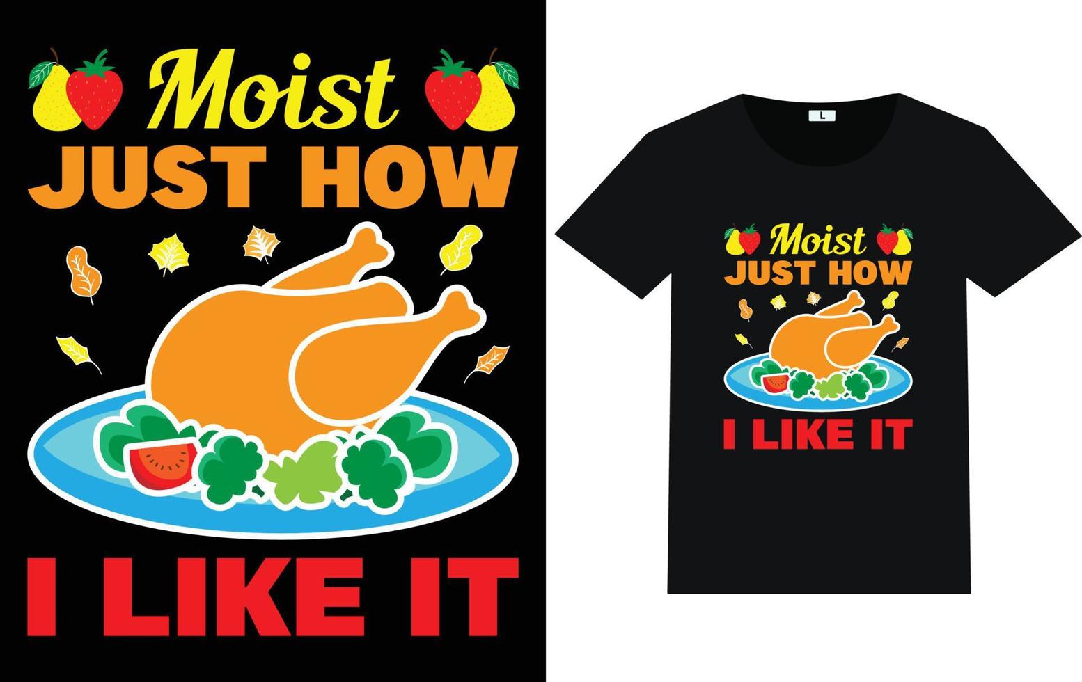 Trendy Thanksgiving Day Typography and Graphic T shirt Design vector