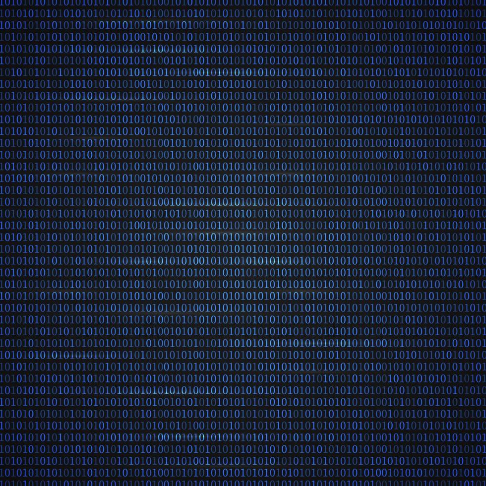 Binary code bright blue background. Programming code. Dark net concept. Digital web technology. DarkNet vector illustration.