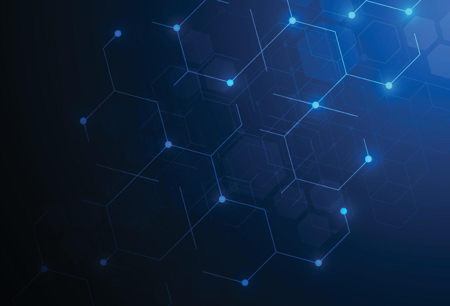 Abstract digital background with technology dot and line connection design. Communication and engineering concept. Vector illustration