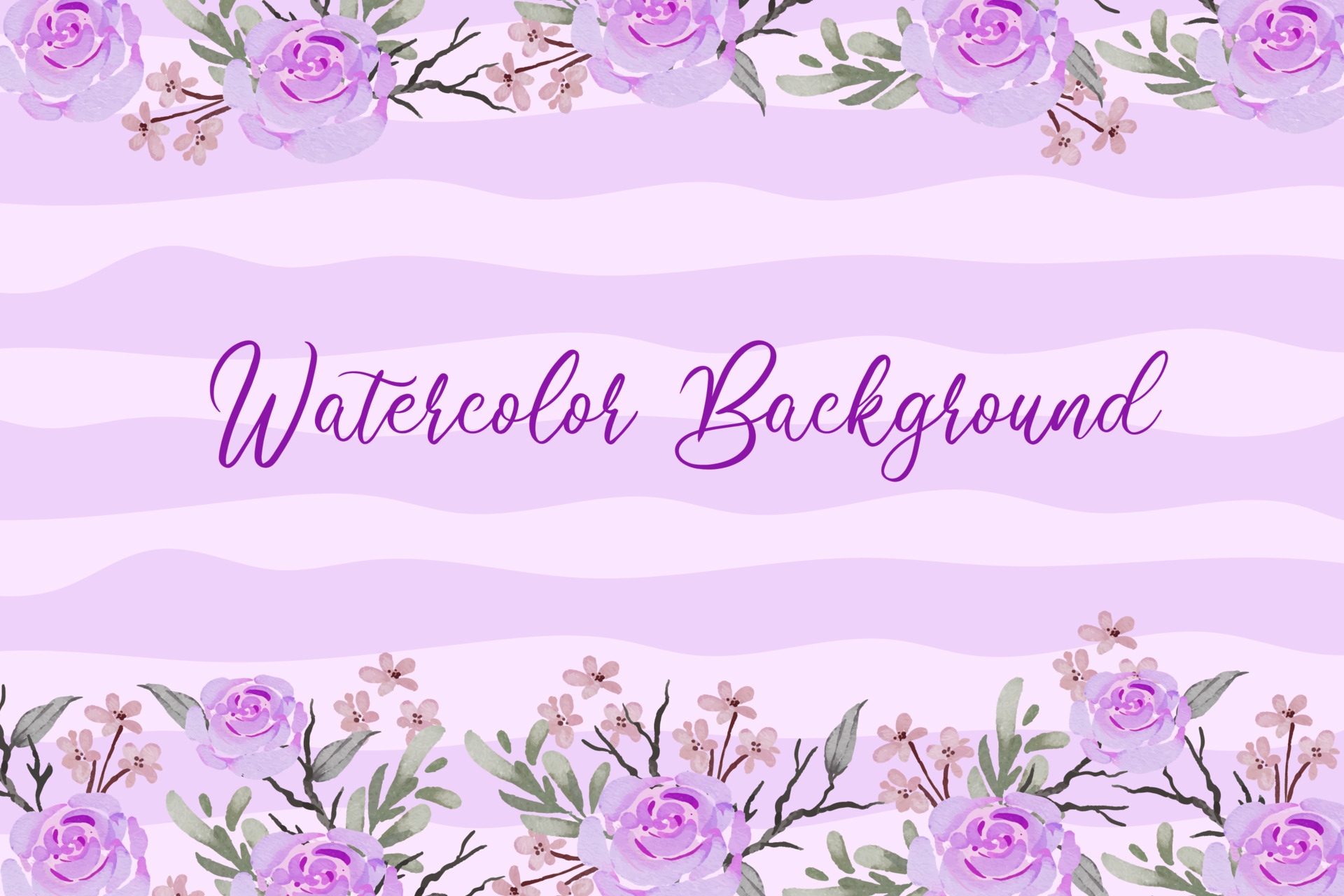 purple flower watercolor background 10550449 Vector Art at Vecteezy