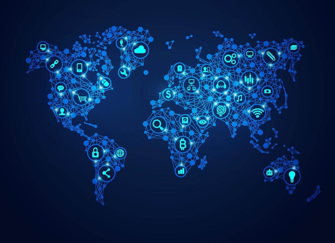 internet of things vector